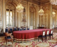 L'un des salons de l'Hôtel de la Marine. Copyright Marine Nationale
